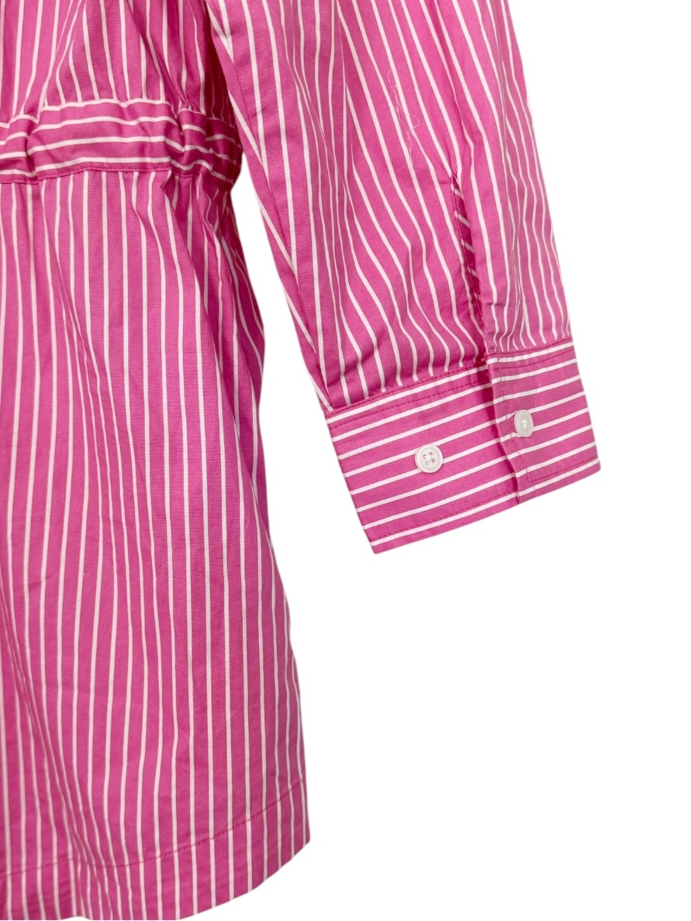 Pistola Amelie Romper in Carnation Pink Stripe Size M - Picture 9 of 13